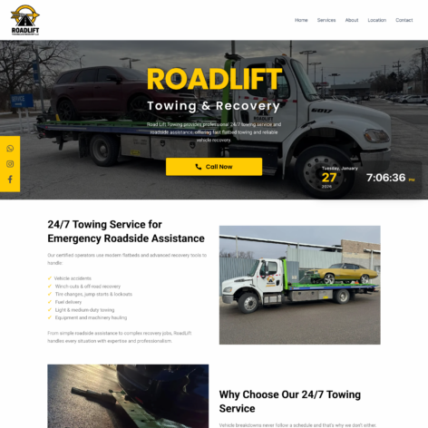 Road Lift Towing